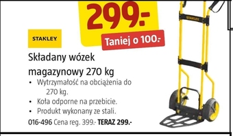 Jula Wózek transportowy Stanley oferta