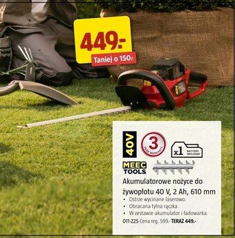 Jula Nożyce akumulatorowe Meec Tools oferta