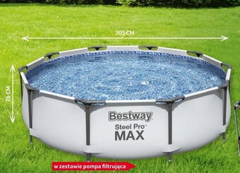 Selgros Basen ogrodowy Bestway oferta
