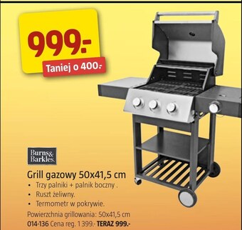 Jula Grill Burns&Barkles oferta