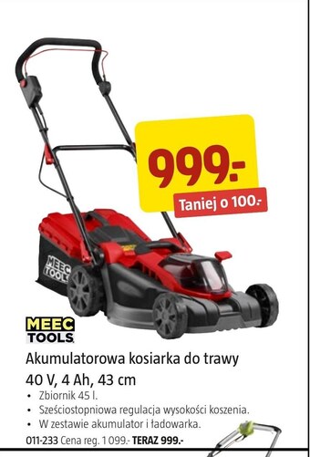 Jula Kosiarka akumulatorowa Meec Tools oferta