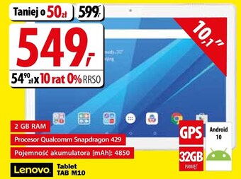 Media Expert Tablet Lenovo oferta