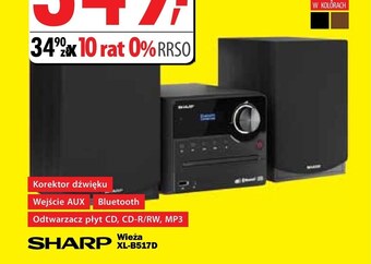 Media Expert Wieża audio Sharp oferta