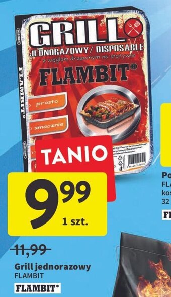 Intermarche Grill jednorazowy Flambit oferta