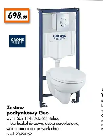 Bricoman Zestaw podtynkowy Geo oferta