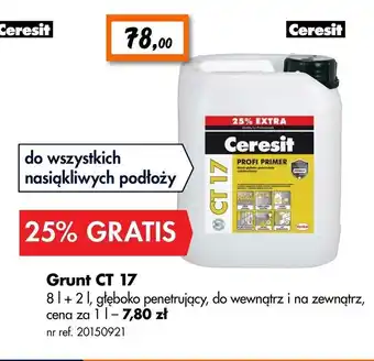 Bricoman Grunt CT 17 8l + 2l oferta