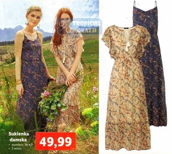 Lidl Sukienka damska oferta