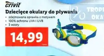 Lidl Dziecięce okulary do pływania oferta