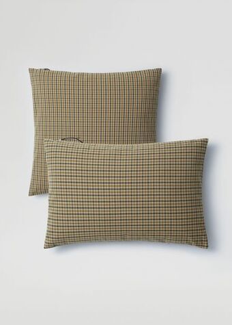 MANGO Poszewka na jaśka w kratę 60 x 60 cm oferta