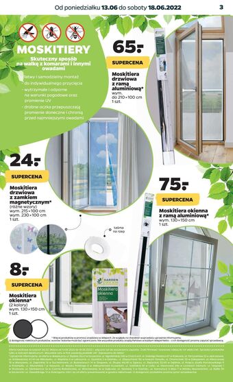 Netto Moskitiera drzwiowa z zamkiem magnetycznym motyle 215 x 100 cm oferta