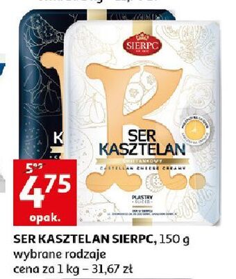 Auchan Ser kasztelan klasyczny Sierpc oferta