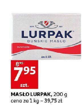 Auchan Masło klasyczne Lurpak oferta