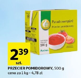 Auchan Przecier pomidorowy Podniesiony Kciuk oferta