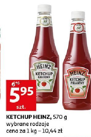 Auchan Ketchup łagodny Heinz oferta