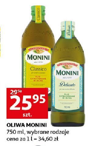 Auchan Oliwa z oliwek extra vergine Monini Classico oferta
