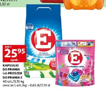 Auchan Proszek do prania białych i jasnych tkanin E oferta
