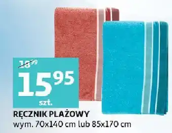 Auchan Ręcznik plażowy 85 x 170 cm oferta