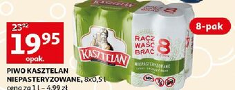 Auchan Piwo Kasztelan Niepasteryzowane oferta