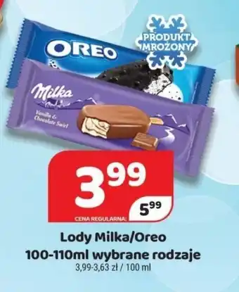 Delfin Lody Milka/Oreo 100-1100 ml oferta