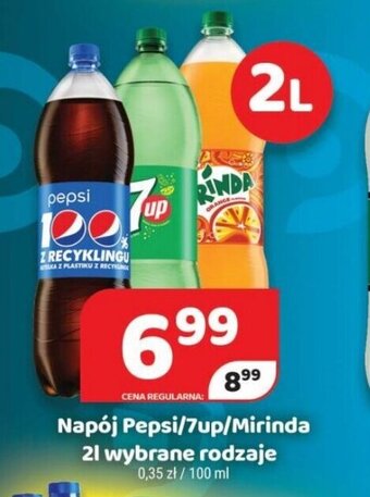 Delfin Napój Pepsi/7Up/Mirinda 2 l oferta