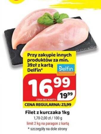Delfin Filet z kurczaka 1 kg oferta