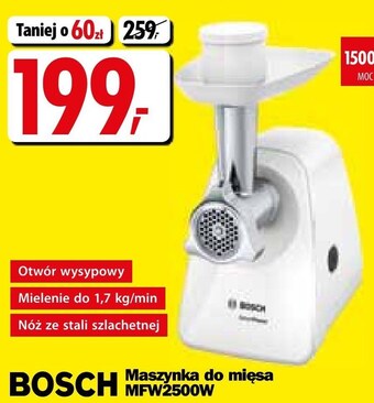 Media Expert Maszynka do mielenia mięsa Bosch oferta