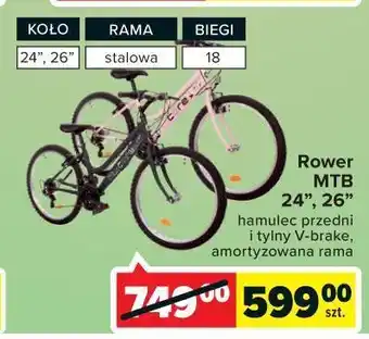 Carrefour Market Rower mtb 26" oferta