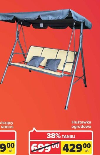 Huśtawka ogrodowa