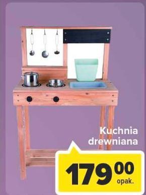 Carrefour Kuchnia drewniana oferta