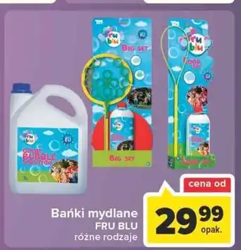 Carrefour Zestaw do baniek mydlanych duży dkf9477 Fru Blu oferta