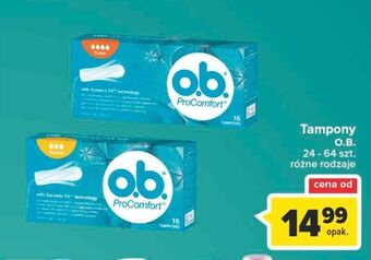 Carrefour Tampony super O.b. Procomfort oferta