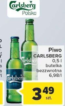 Carrefour Piwo Carlsberg 0% oferta
