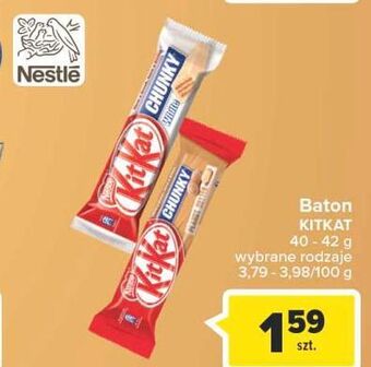 Carrefour Baton Kitkat Chunky White oferta