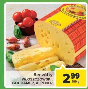 Carrefour Ser alpener Włoszczowa oferta