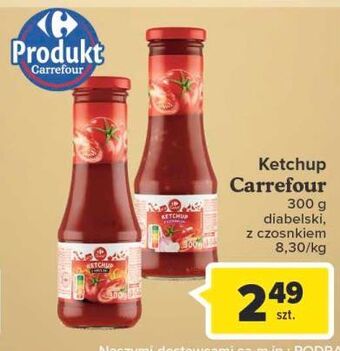 Carrefour Ketchup czosnkowy Carrefour oferta