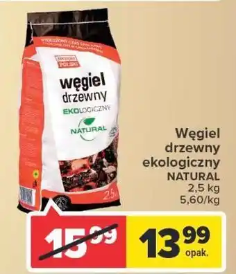 Carrefour Wegiel drzewny Grilex Natural oferta