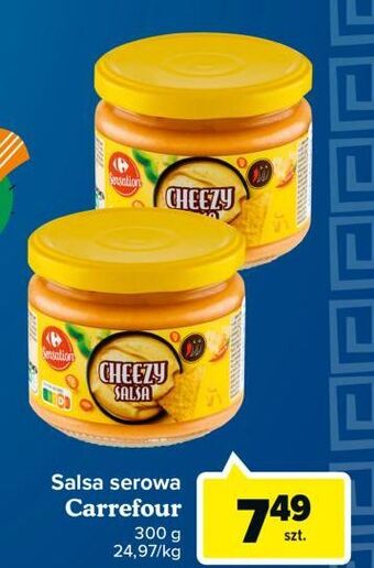 Carrefour Salsa cheezy Carrefour Sensation oferta