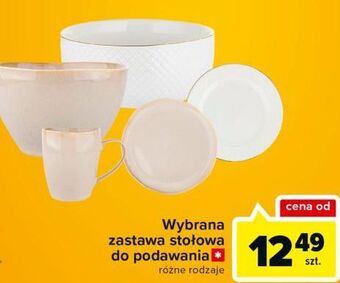 Carrefour Zastawa stołowa oferta