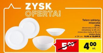 Carrefour Talerz deserowy opal 19 cm oferta