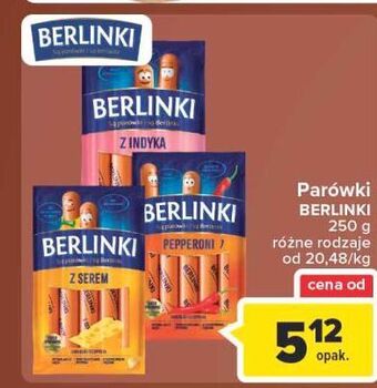 Parówki z indyka Morliny Berlinki
