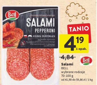 Intermarche Salami pepperoni Bell Polska oferta