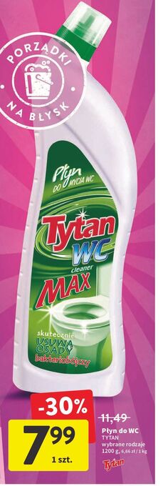 Intermarche Płyn do wc zielony Tytan Wc oferta