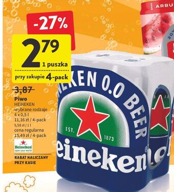 Intermarche Piwo Heineken oferta