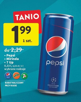 Intermarche Napój orange Mirinda oferta