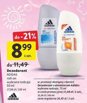 Intermarche Dezodorant Adidas Fruity Rhythm oferta