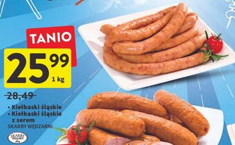 Intermarche Kiełbaski śląskie z serem Skarby Wędzarni oferta