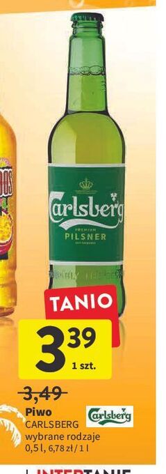Intermarche Piwo Carlsberg oferta