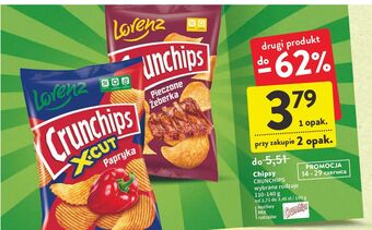 Intermarche Chipsy pieczone żeberka Crunchips oferta