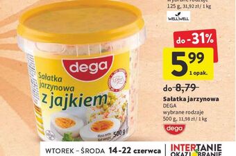 Intermarche Sałatka jarzynowa z jajkiem Dega oferta