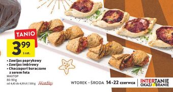 Intermarche Chaczapuri buraczane z serem feta Maxtop oferta